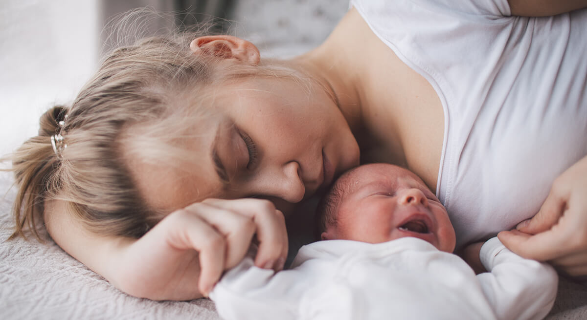 mother baby after natural birth