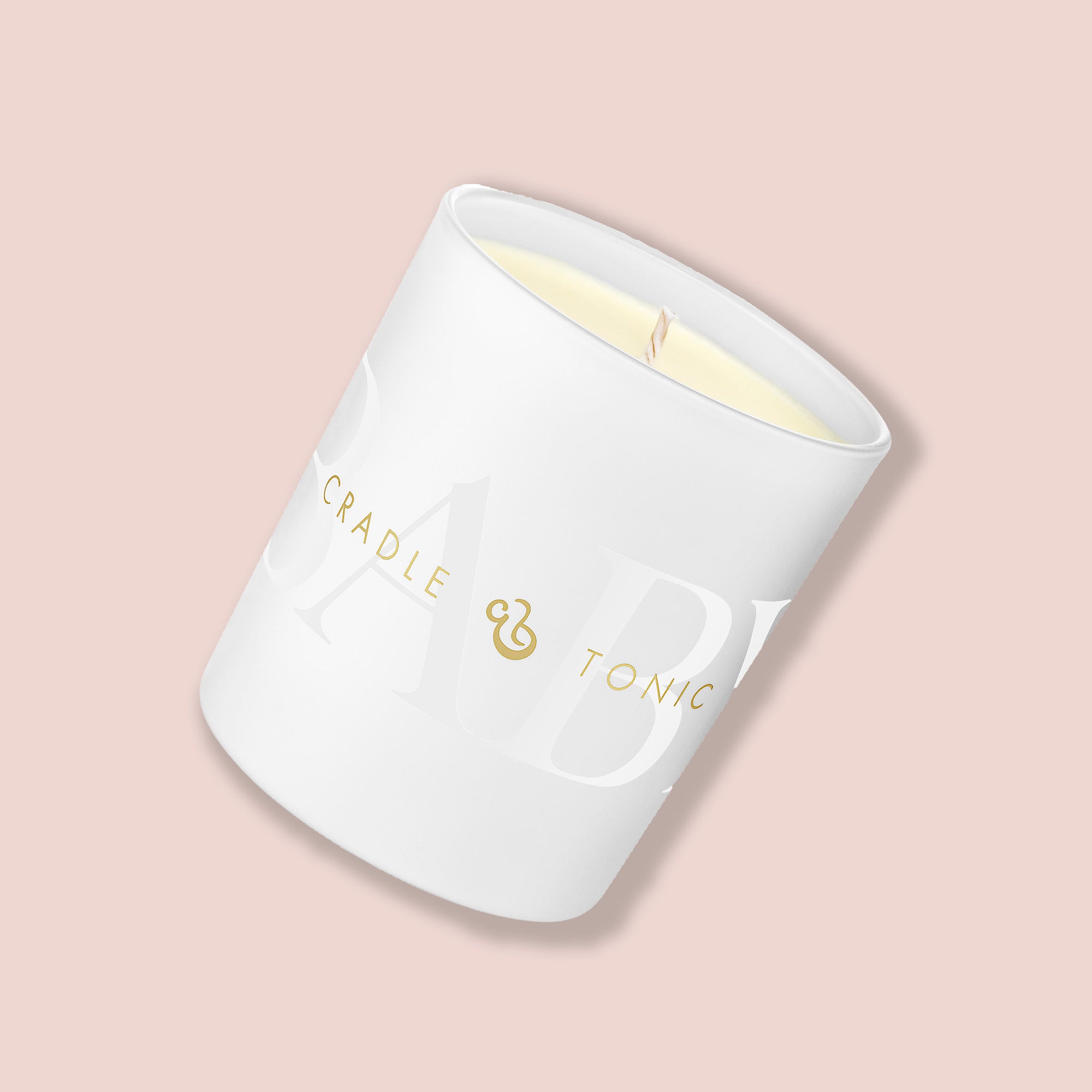 Baby safe soy candle with natural essential oils – non-toxic and gentle for new-borns