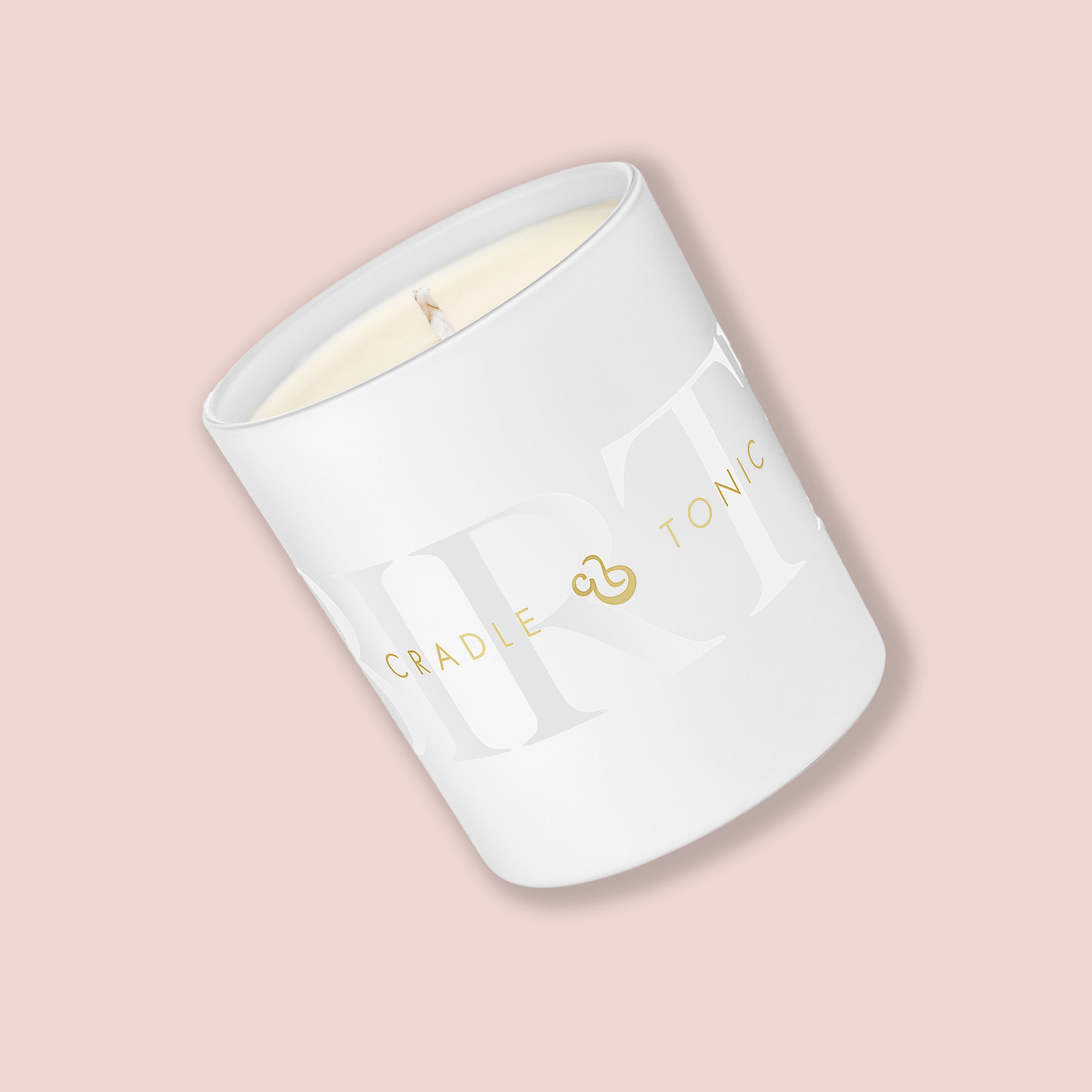 Soothing birthing candle for meditation and relaxation during hypnobirthing