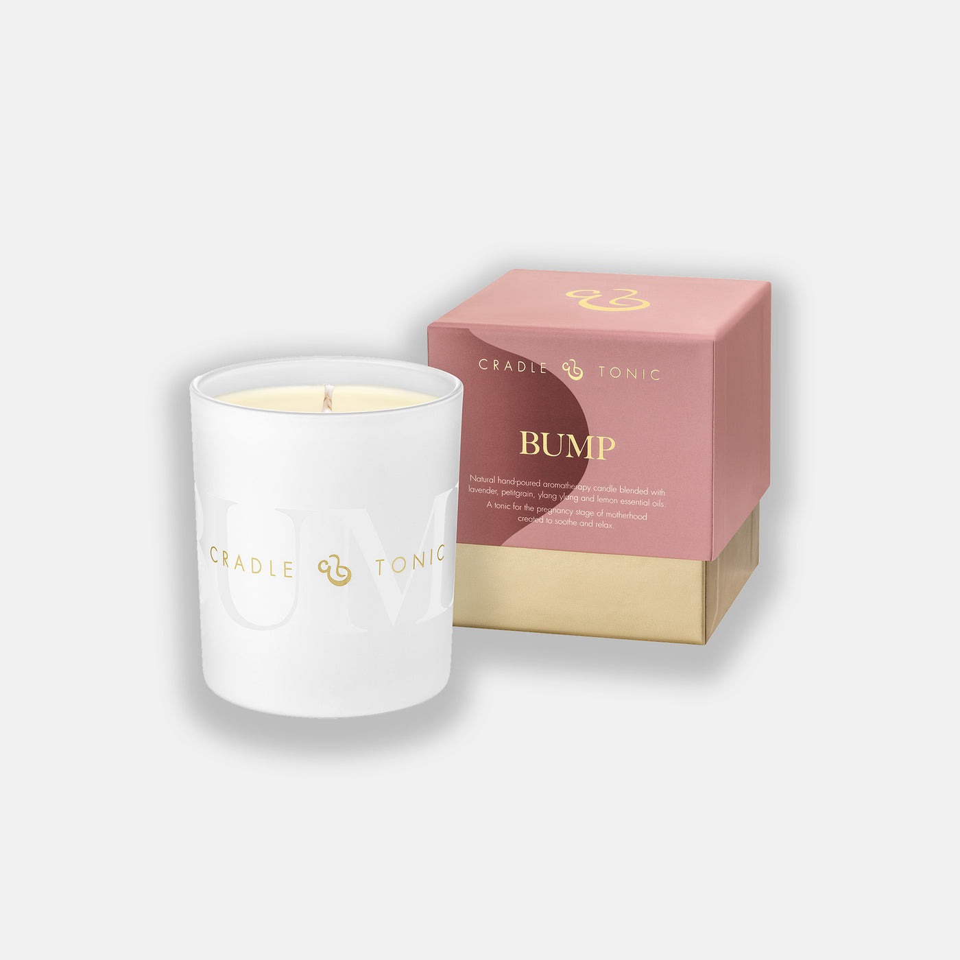 Pregnancy candle – hand-poured, natural and safe for expectant mums